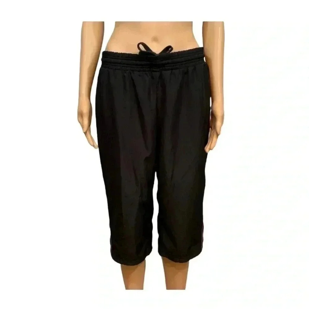Nike the Athletic Dept Black Purple Capri Size M (8-10)